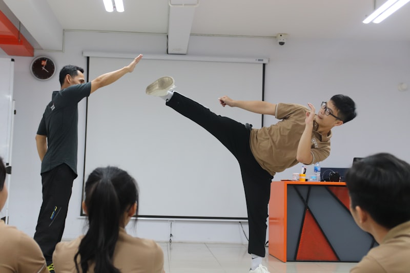 Photo by Trường Trung Cấp Kinh Tế Du Lịch Thành Phố Hồ Chí Minh CET on Unsplash — representative image for Brazilian Jiu-Jitsu